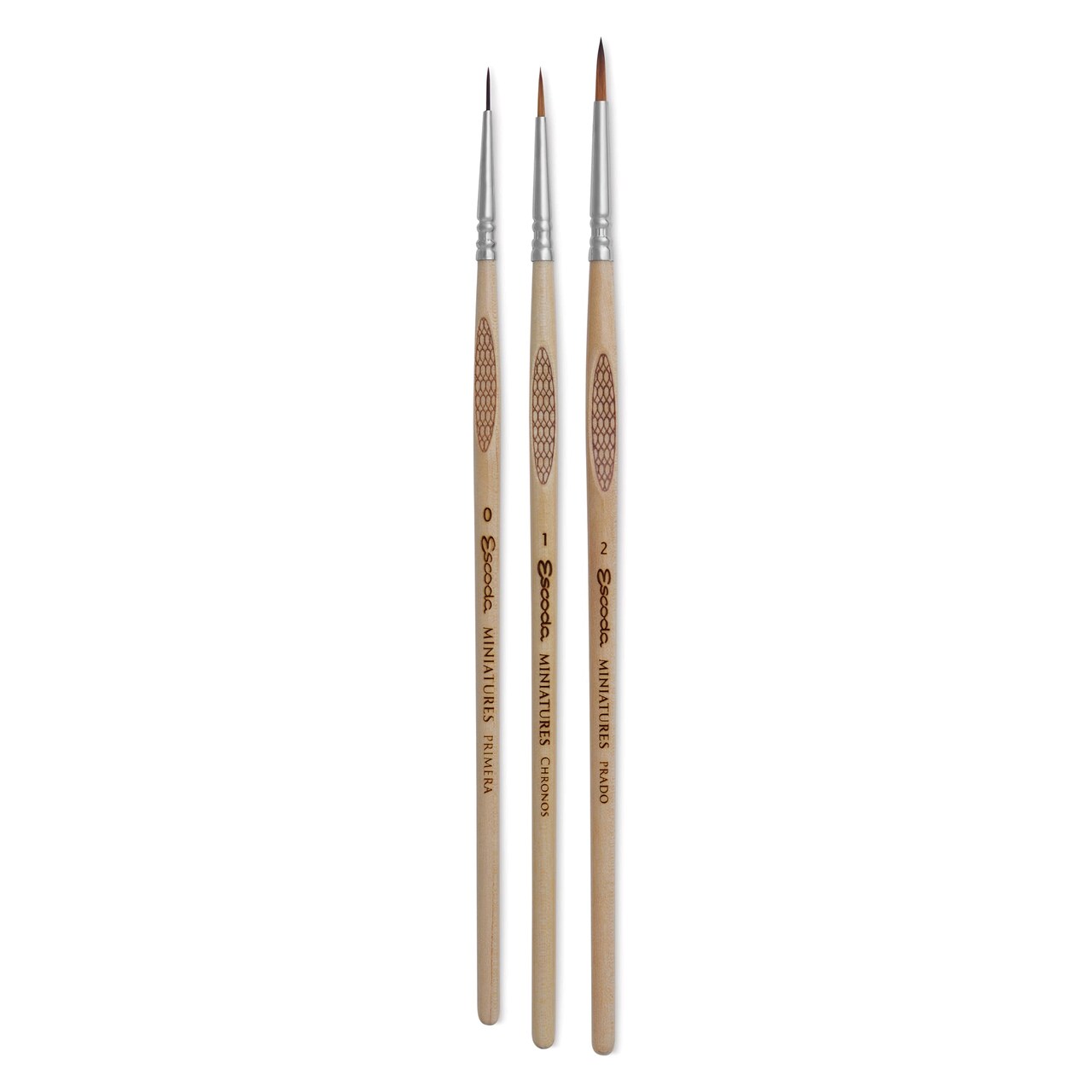 Escoda Miniature Brush Starter Set - Set of 3, Assorted Sizes